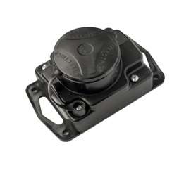 Розетка ОП 16А IP44 250В с заземл. каучук черн. Bylectrica Р16-413