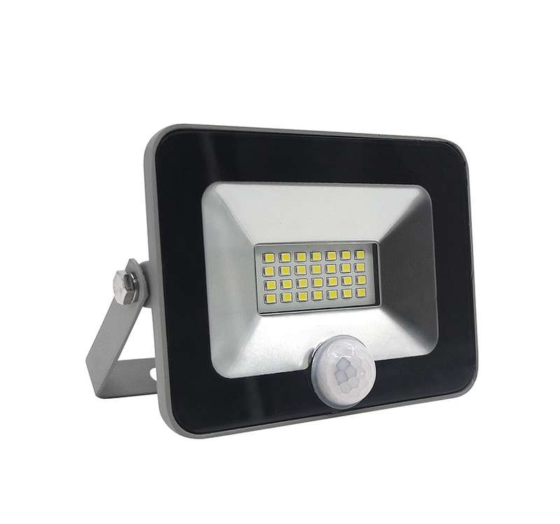 Прожектор светодиодный PFL-C-SMD-20w sensor 20Вт IP54 6500К JazzWay 5001459A