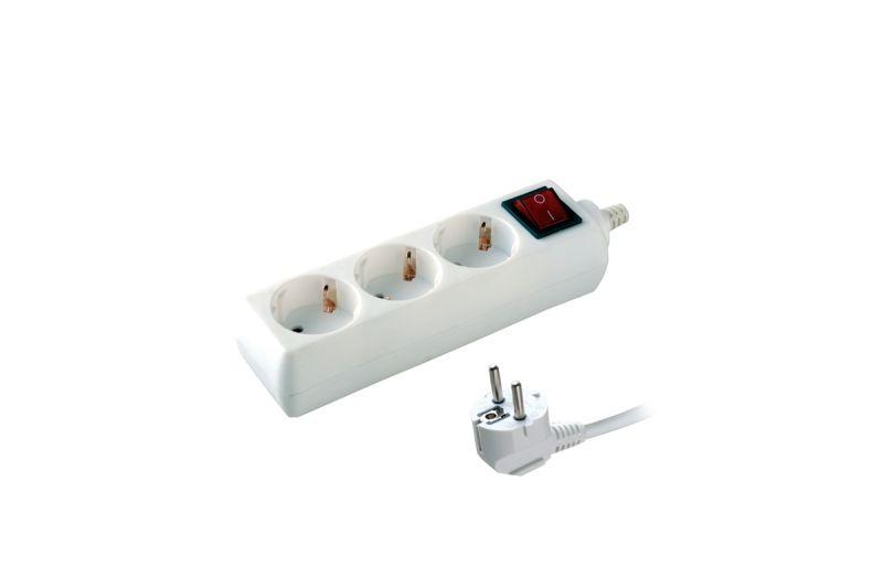 Удлинитель 3х1.5м с заземл. 16А IP20 S 3х1.5-ZDV 3.5кВт с выкл. Volsten 9327