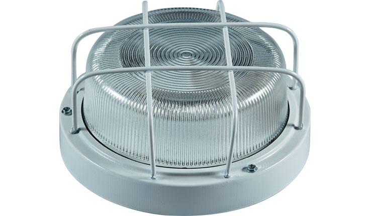 Светильник НПП 03-100-103.1 Техас 100Вт E27 IP65 промышленный накладной решетка Владасвет 10124