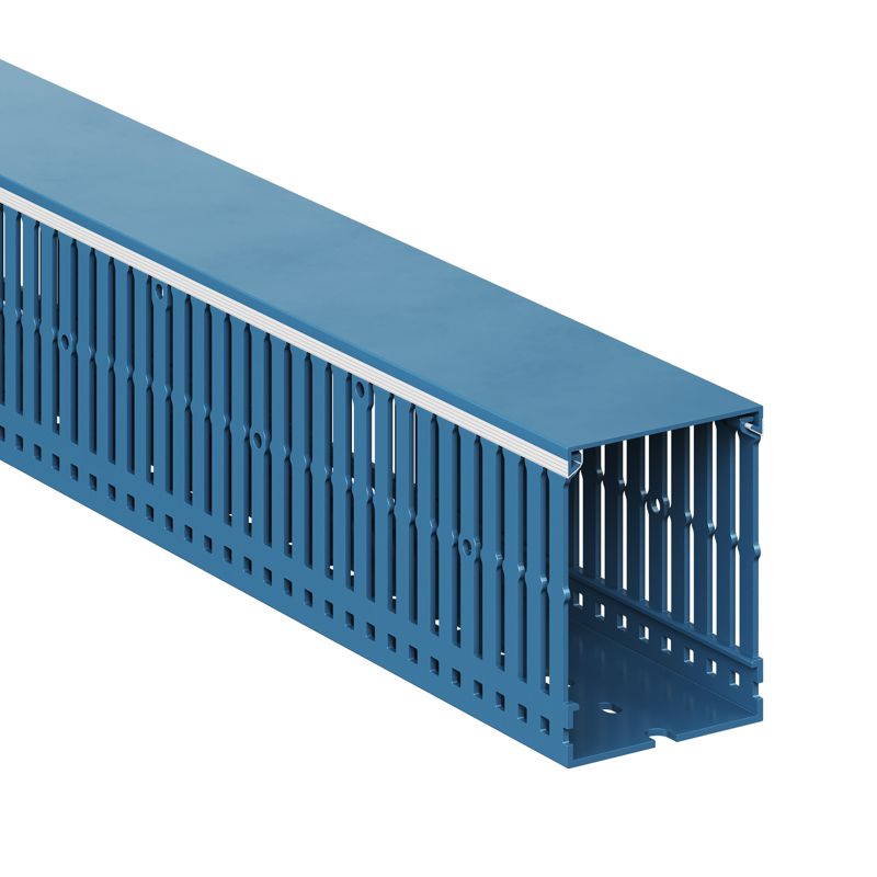 Кабель-канал перфорированный 60х80 L2000 RL6 син. DKC 01262RL