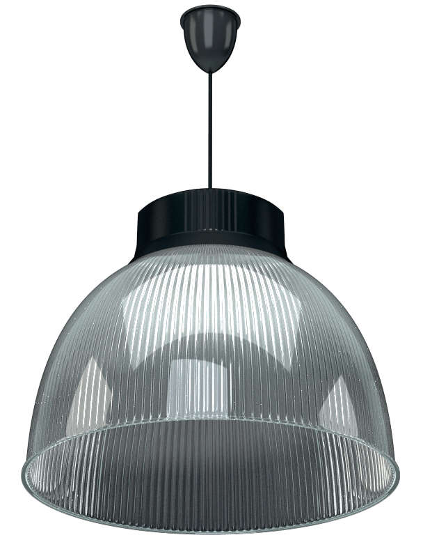 Светильник HBN 100 подвесной с пластик. полупрозр. отр. СТ 1225000010