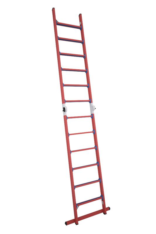 Лестница диэлектрическая ЛСПТД-2.0 трансформируемая в стремянку стеклопластик. Антиток Д436963