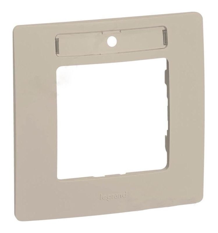 Рамка 1-м Etika с держателем для маркировки сл. кость IEK 672516