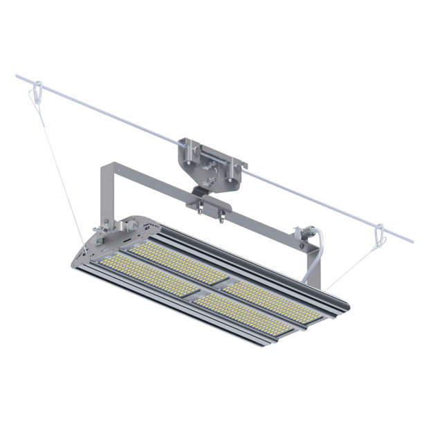 Светильник светодиодный УСС-160 Эксперт-S Д 4000К IP67 крепление на трос ФОКУС USS04-160D0FDF03F06000