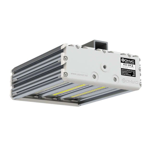Светильник светодиодный взрывозащ. УСС-24 Д 2Ex 4000К IP67 AC/DC 20-38/20-55 потолочн. крепление ФОКУС USS00-024D3CDF02F04002