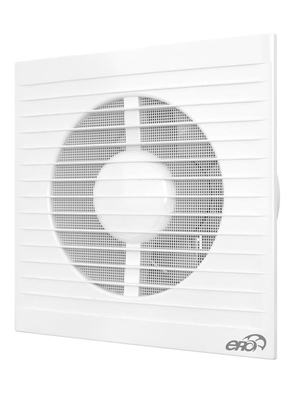 Вентилятор вытяжной осевой 100мм сетка бел. ERA E 100 S