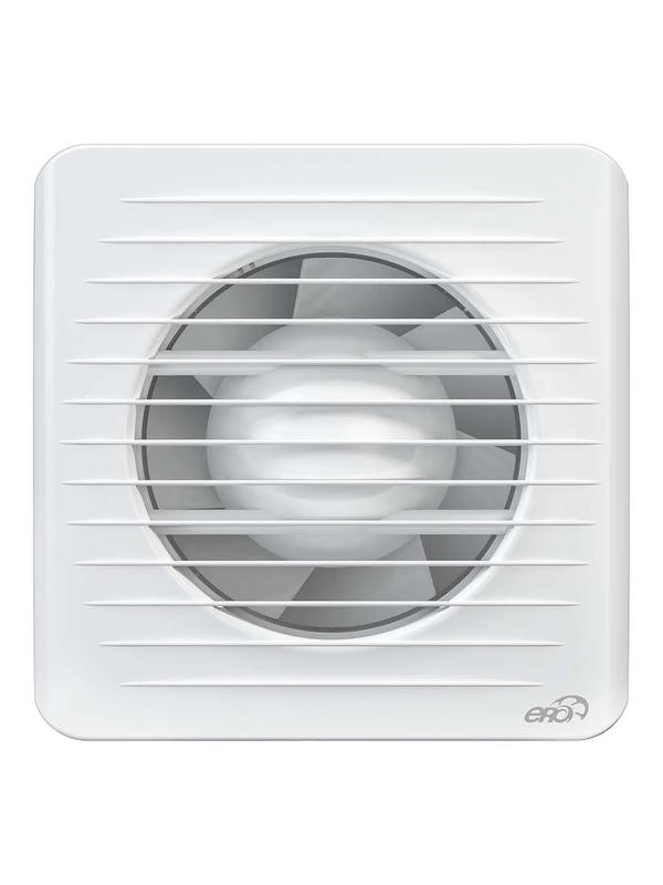 Вентилятор вытяжной осевой 100мм сетка с датчиком влажности таймером бел. ERA 4C HT