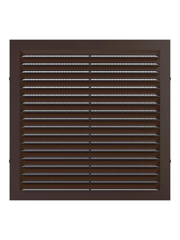 Решетка вентиляционная вытяжная 195х195 корич. ERA 1919С кор