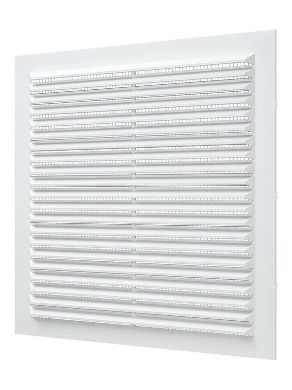 Решетка вентиляционная вытяжная 235х235 бел. ERA 2323С