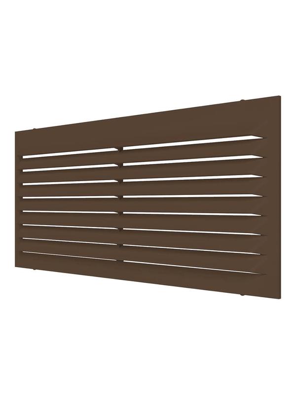 Решетка вентиляционная вытяжная 171х81 корич. ERA 1708С кор