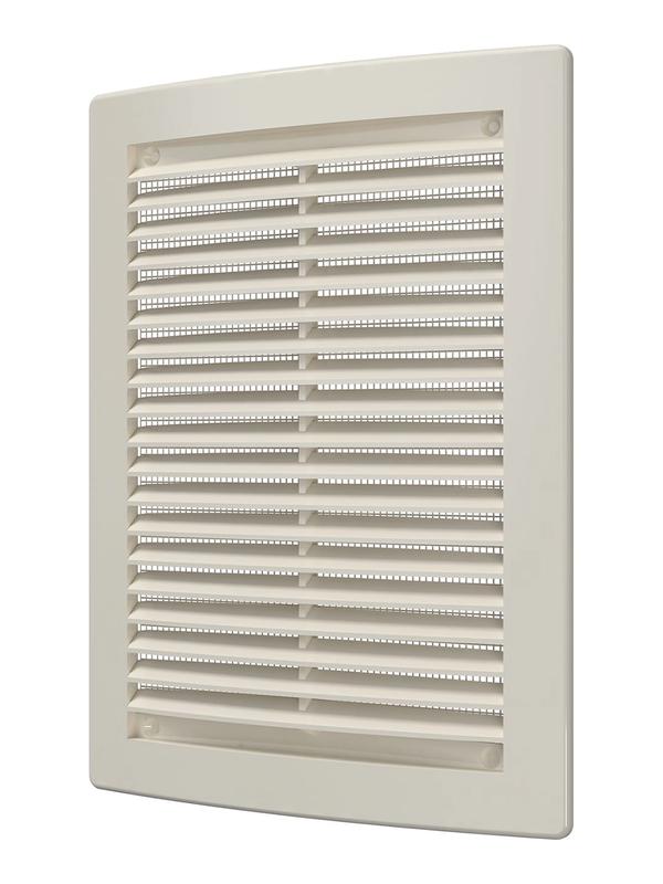 Решетка вентиляционная вытяжная 150х200 сл. кость ERA 1520РЦ Ivory