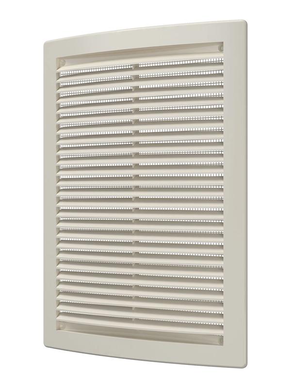 Решетка вентиляционная вытяжная 180х250 сл. кость ERA 1825РЦ Ivory