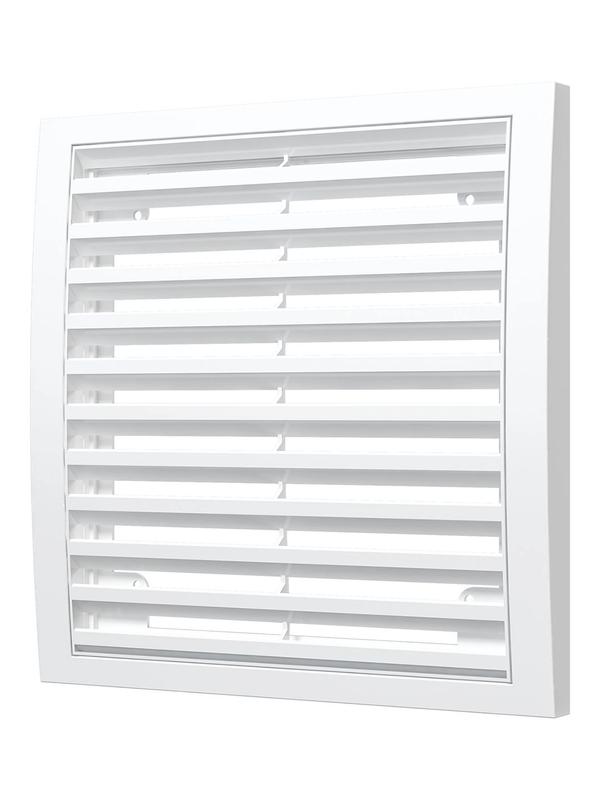 Решетка вентиляционная вытяжная 200х200 бел. ERA 2020РР