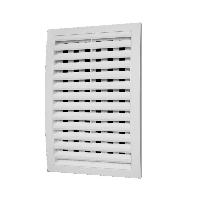 Решетка вентиляционная регулир. 250х250 бел. ERA 2525РРП