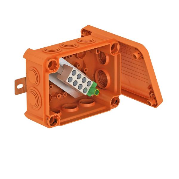 Коробка распределительная 150х116х67мм IP66 T100 ED 10-5 А оранж. OBO 7205543