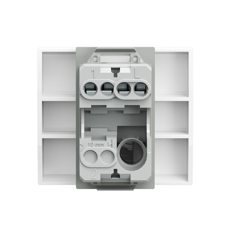 Выключатель 1-кл. 1п 2мод. Viva 16А IP20 бел. DKC 45021