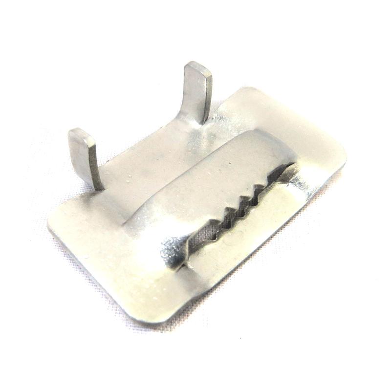 Скрепа (бугель) для монтажной ленты НС-20-Т с зубьями С304 ИНСТАЛЛ 42008