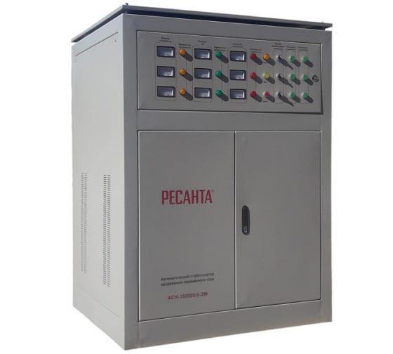 Стабилизатор напряжения АСН-150000/3 3ф 150кВт IP20 электромех. Ресанта 63/4/12