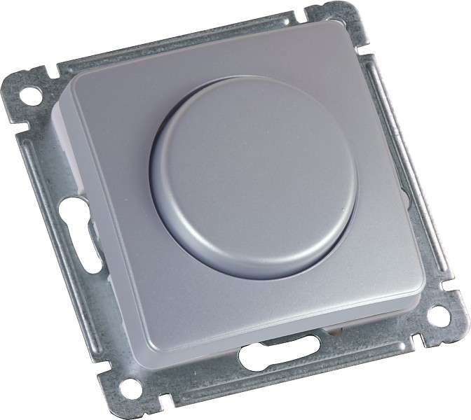 Механизм светорегулятора поворотно-нажимного СП серебр. HEGEL ДС-315-472-06