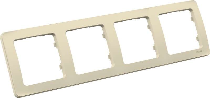 Рамка 4-м СП сл. кость HEGEL Р404-01