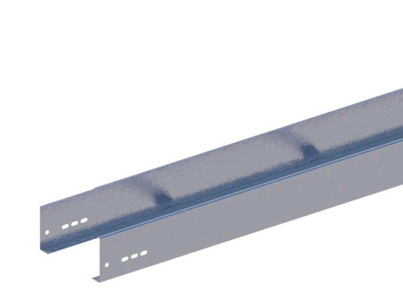 Лоток лестничный 200х100 L2000 сталь 1.5мм НЛ20-П1.87 цУТ1.5 гор. оцинк. СОЭМИ Н0111116431