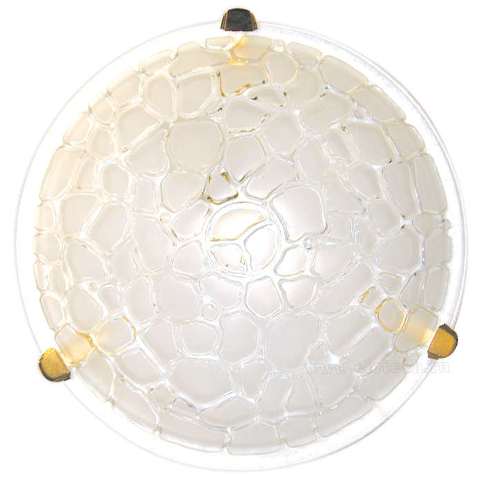 Светильник светодиодный "Аппиа" LED 12 M02 матов./клипсы зол. метал./стекло (инд. упак.) Элетех 1030450174