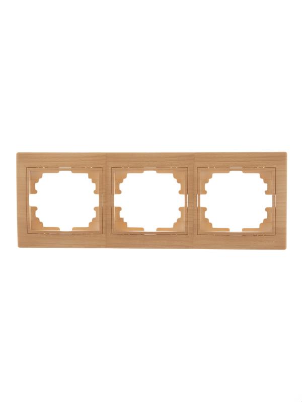 Рамка 3-м Mira горизонт. ясень LEZARD 701-4700-148