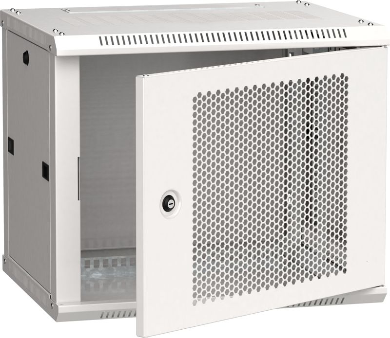 Шкаф LINEA W 6U 600х450мм перфорир. дверь RAL7035 ITK LWR3-06U64-PF