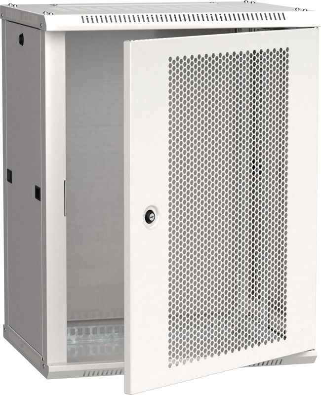Шкаф LINEA W 12U 600х450мм перфорир. дверь RAL7035 ITK LWR3-12U64-PF