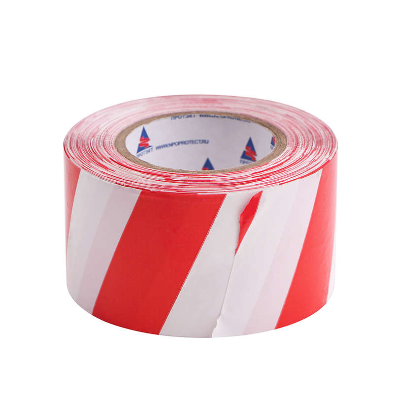 Лента оградительная ЛО-200 50мм "Эконом" бел./красн. (рул.200м) Протэкт УП-00003727