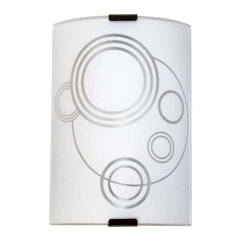 Светильник НББ 21-60 М21 "Галактика" 150х220 матов. бел./клипсы штамп метал. (инд. упак.) Элетех 1005205691