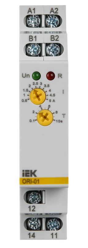 Реле тока ORI 0.5-5А 24-240В AC/24В DC IEK ORI-01-5