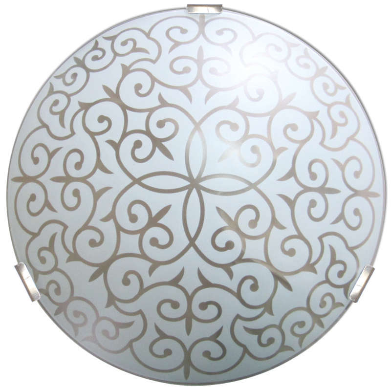 Светильник светодиодный "Восточный стиль" 300 LED 16 M06 15Вт 5000К IP20 ДПБ матов. бел./клипсы штамп метал. (инд. упак.) Элетех 1030450311