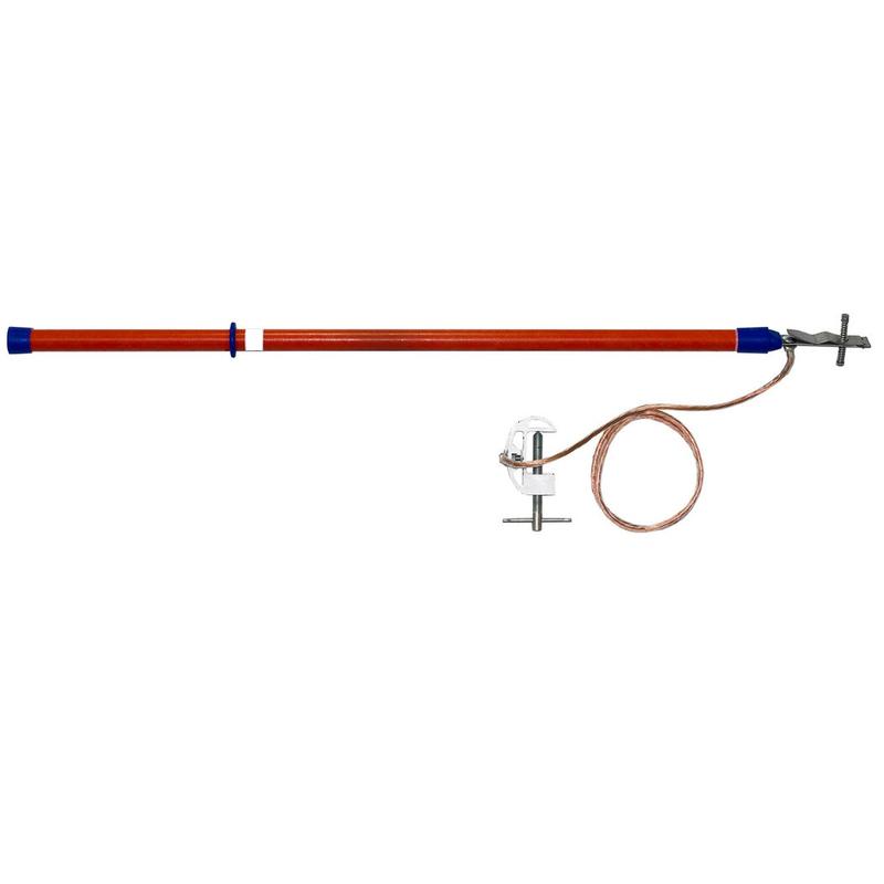 Заземление переносное ПЗТ-330-500 Д для грозозащитного троса пружинный зажим Антиток Д471521