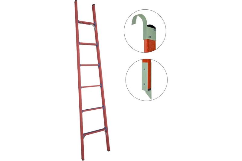 Лестница приставная диэлектрическая ЛСПД-2.5 Евро МгК стеклопластик. Антиток Д471541