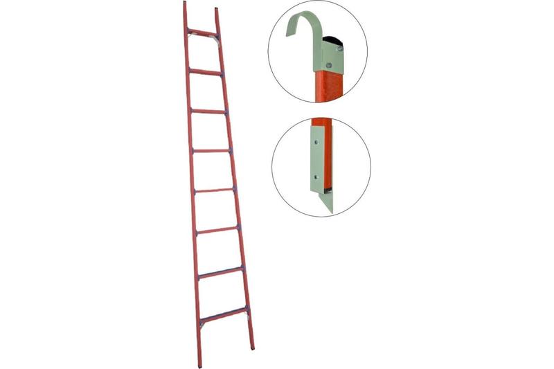 Лестница приставная диэлектрическая ЛСПД-3.0 МГ К стеклопластик. Антиток Д471557