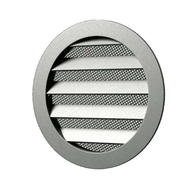 Решетка вентиляционная круглая 125мм фланец 100мм ERA 10РКМ