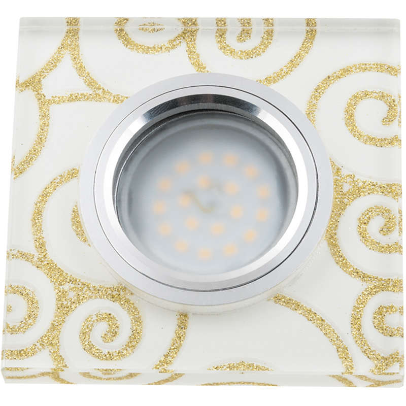 Светильник декоративный Luciole DLS-L207 GU5.3 CHROME/WHITE Fametto UL-00000382