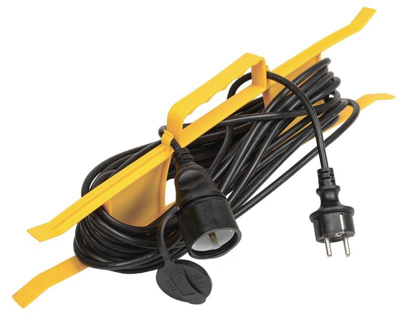 Удлинитель-шнур на рамке 1х10м с заземл. 10А IP44 УР10 2P+PE ПВС 3х1 IEK WKF14-10-01-10-44