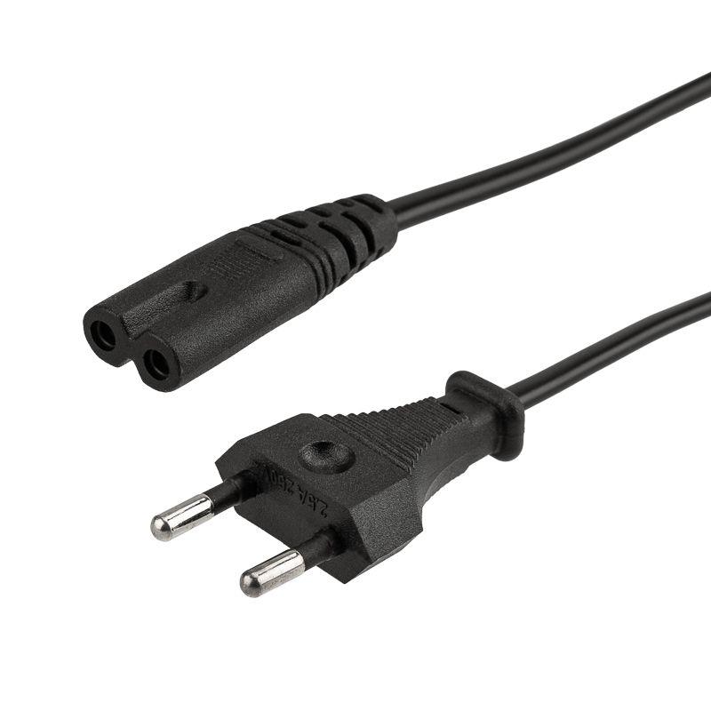 Шнур сетевой 3м 2х0.75кв.мм REXANT 11-1107