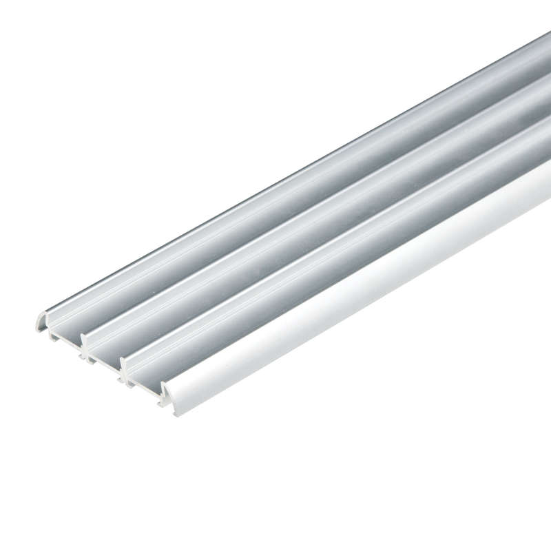 Профиль накладной для светодиод. ленты UFE-A08 SILVER 200 POLYBAG L2000 анодир. алюм. Uniel UL-00000602