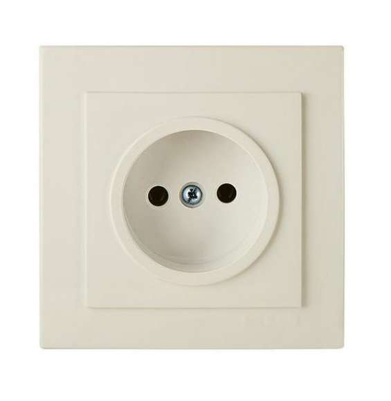 Розетка 1-м СП Пилот без заземл. бел. БЕЛТИЗ RS16-131-Б