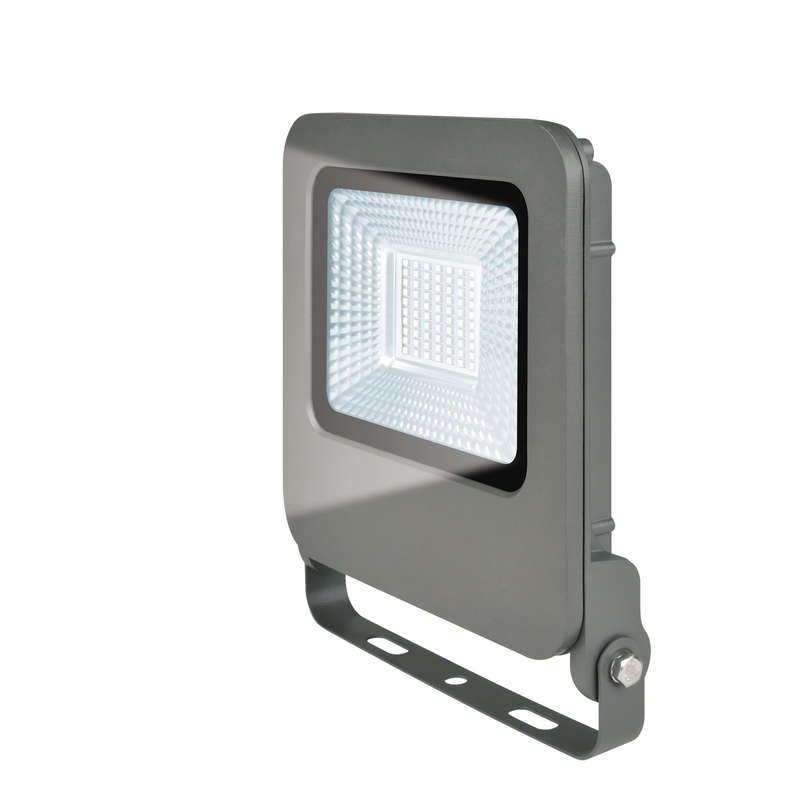 Прожектор светодиодный ULF-F17-50W/NW IP65 195-240В SILVER бел. свет 4000К корпус серебр. Uniel UL-00002071