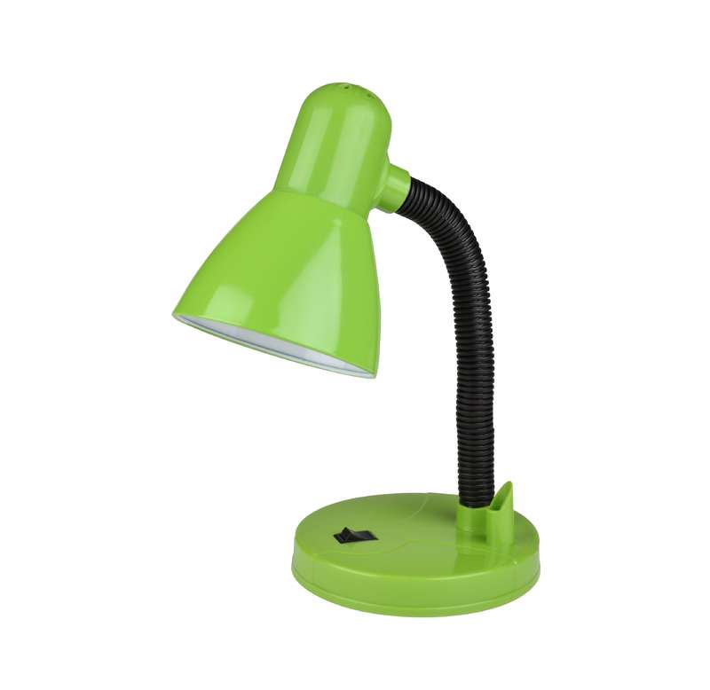 Светильник настольный TLI-226 GREEN E27 механ. выкл. зел. Uniel UL-00001808