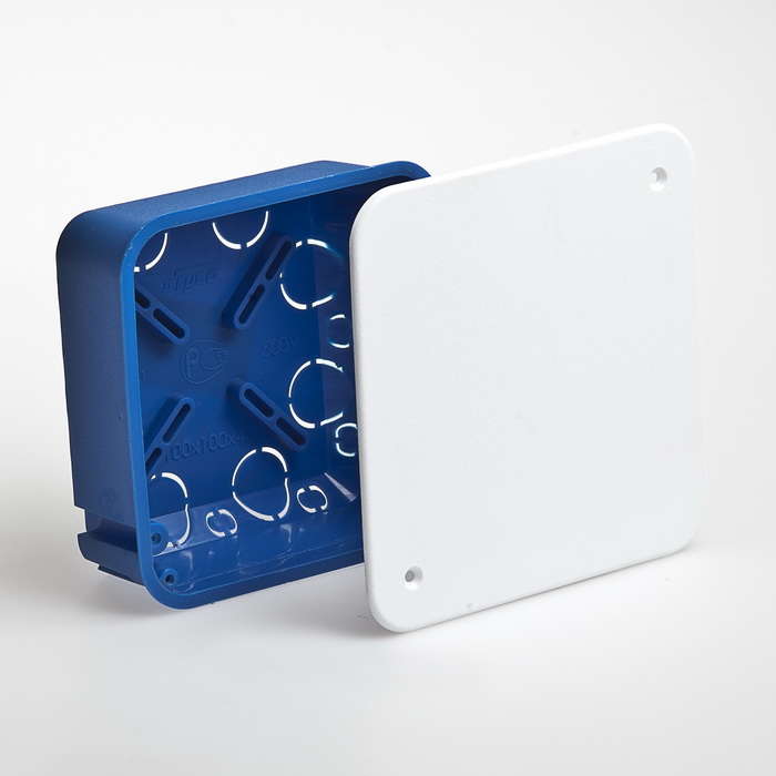 Коробка распаячная СП 100х100х45мм IP30 уравн. потенциалов Ruvinil 10160УП