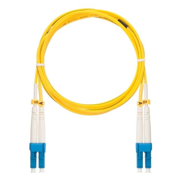 Патч-корд NMF-PC2S2C2-LCU-LCU-003 волоконно-оптический соед. одномод. 9/125мкм стандарта OS2 LC/UPC-LC/UPC двойн. LSZH нг(В)-HFLTx 2мм желт. 3м NIKOMAX NMF-PC2S2C2-LCU-LCU-003