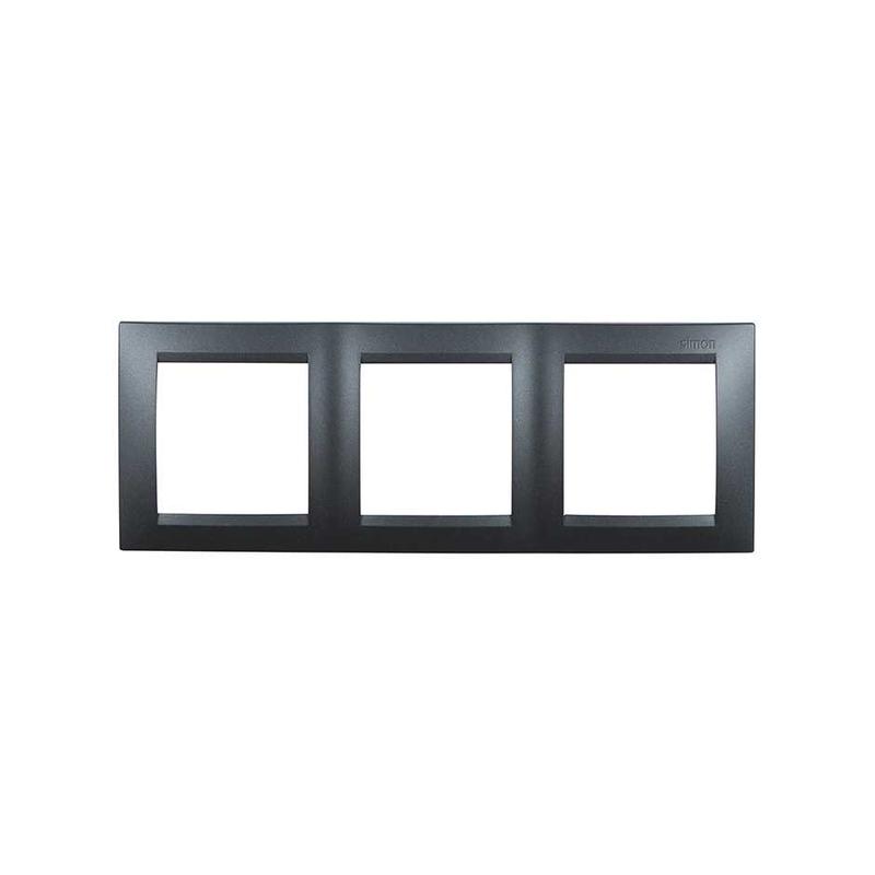 Рамка 3-м графит Simon 1500630-038