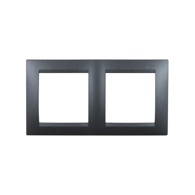 Рамка 2-м графит Simon 1500620-038