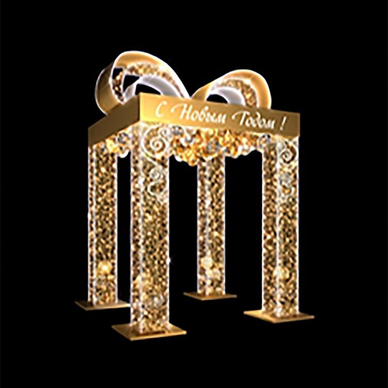 Арка декоративная "Подарок" 400см 501-429